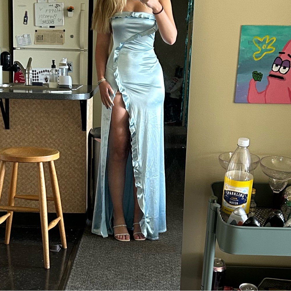 Blue Princess Polly dress